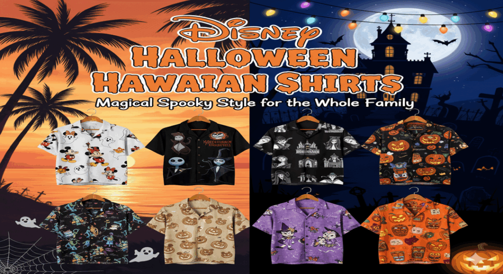 Disney Halloween Hawaiian Shirts Magical Spooky Style for the Whole Family